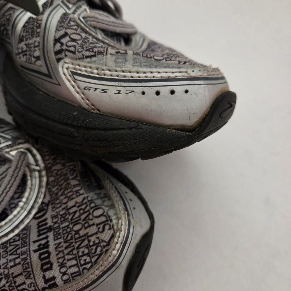 Brooks Adrenaline GTS 17 Gray Lady NYC Limited Edition Running Sneakers Sz 7 - Picture 9 of 15